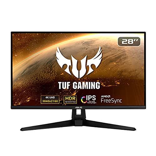 ASUS　TUF Gaming VG28U　28インチ 4K ゲーミングモニター Amazon.com: ASUS TUF Gaming 28” 4K 144HZ DSC HDMI 2.1